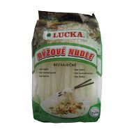 Nudle rýžové 7mm Lucka 240g HOKA