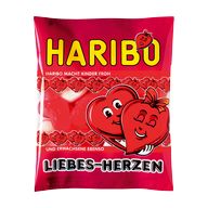 Haribo love Hearts 80g