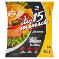 Hamburger smažený kuřecí 420g