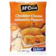 Cheddar Jalapeňos cheese 1kg McCain