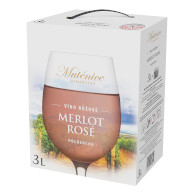 Mutěnice Merlot rosé 3l BIB
