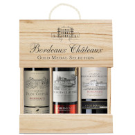 Kolekce Bordeaux Chateaux Gold 3x 0,75l UB