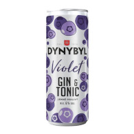 Gin + tonic Violet Dynybyl 6% 0,25l P STOCK