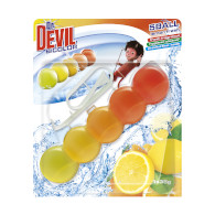 Dr. Devil WC blok 5ball Lemon 35g