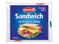 Sýr tavený Sandwich pl. 100g Kapucín