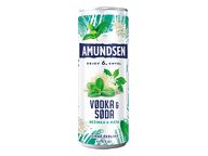 Vodka Amundsen soda bezinka/máta 6% 0,25l P STOCK